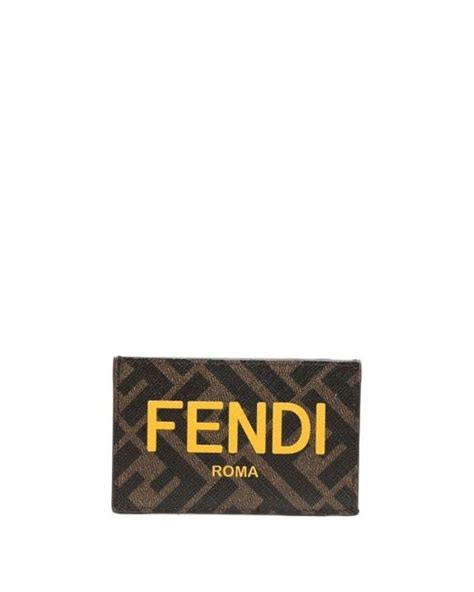 fendi bifold card holder